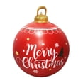 thumbnail image 2 of Room Decorations 60CM Outdoor Christmas Inflatable Decorated Ball Giant Christmas Inflatable Ball Christmas Tree Decorations With Lamp House Decor on Clearance, 2 of 5