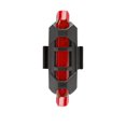 thumbnail image 1 of Maoww Bike Tail Lights LED USB Rechargeable Bicycle Safety Cycling Mountain Bikes Signal Rear Lamp Survival Accessories Red 1Set, 1 of 6