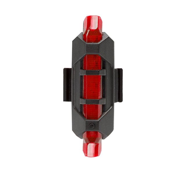 Maoww Bike Tail Lights LED USB Rechargeable Bicycle Safety Cycling Mountain Bikes Signal Rear Lamp Survival Accessories Red 1Set