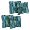 thumbnail image 1 of 19-inch Squared Spun Polyester Tufted Dining Chair Cushion (Set of Four), 1 of 2