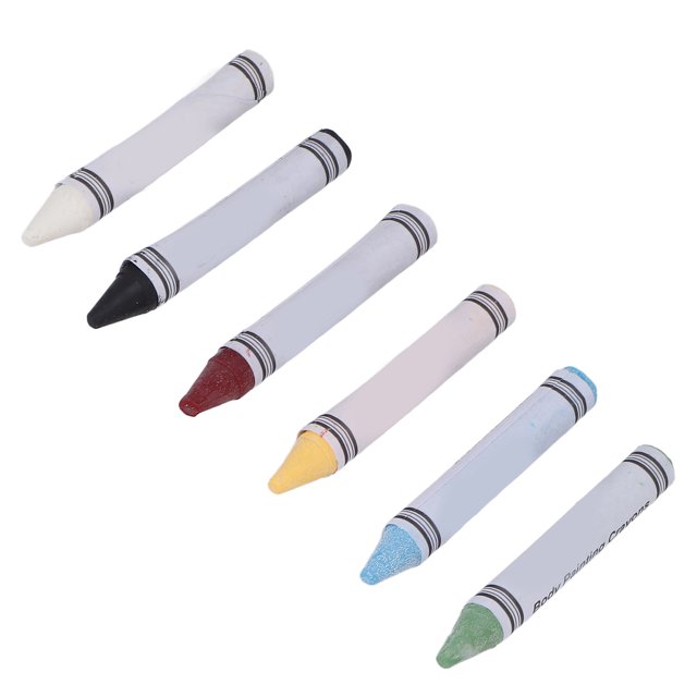 Body Painting Crayons, Compact Design Easy Cleaning Face Body Paint Crayons For Party For DIY Painting For Art Stage