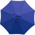 thumbnail image 1 of Parasol de Cour Villa Maison Jardin Parasol de Cour Balcon Café Extérieur Parasol Extérieur Surface de Remplacement de Parasol, 1 of 5