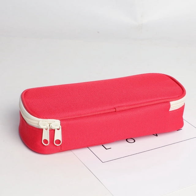 Meitianfacai 2pc Pencil Case Cloth Pencil Case Large Capacity Student Pencil Case