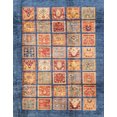 thumbnail image 1 of Ahgly Company Indoor Rectangle Abstract Purple Abstract Area Rugs, 2' x 3', 1 of 6