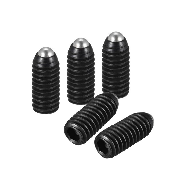 Unique Bargains Ball Point Set Screws, M4 x 10mm High Carbon Steel Metric Spring Hex Socket Grub Screw 10 Pack