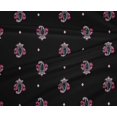 thumbnail image 4 of oneOone Polyester Lycra Fabric Diamond & Paisley Block Decor Fabric Printed BTY 56 Inch Wide, 4 of 4