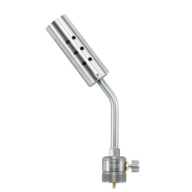 Stainless Steel Flame thrower With Preheating Tube Barbecue Fire Point Carbon Flamethrower