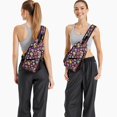 thumbnail image 2 of Donut Lover Candy Cake Doughnut Coffee Lightweight Travel Sling Backpack Multipurpose Durable Small Travel Backpack, 2 of 6