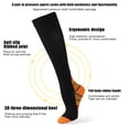 thumbnail image 2 of CSChome Compression Stockings 1 Pair Sports Compression Stockings High Elasticity -slip Shockproof Breathable Soft Unisex Running Travel, 2 of 7