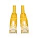 thumbnail image 2 of Tripp Lite Cat6 Gigabit Snagless Molded Patch Cable (RJ45 M/M) - Yellow, 4-ft.(N201-004-YW), 2 of 3