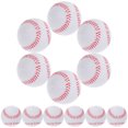 thumbnail image 2 of 12 Pcs Balles de Baseball Souples Balles de Baseball en PU Flexibles Balles de Baseball pour Tout-Petits Qui Poursuivent Balles de Baseball Anti-Stress Jouets de Baseball pour la Décompression, 2 of 9