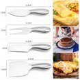 thumbnail image 2 of Exquisite Cheese Knife Set, Versatile Stainless Steel Knives For Charcuterie Boards, Elegant Design Perfect For Gifts, 2 of 7