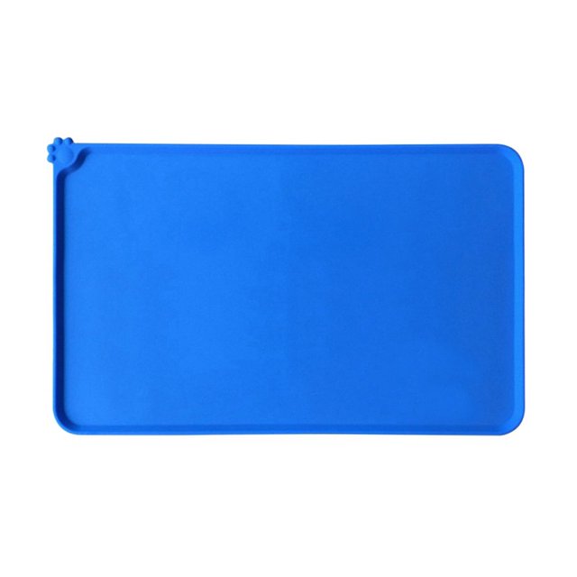 Tapis de Bol pour Chien et Chat en Silicone Antiadhésif Coussin d'Eau Imperméable