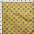 thumbnail image 3 of oneOone Viscose Chiffon Fabric Animal Face Block Fabric Prints By Yard 42 Inch Wide, 3 of 4