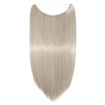 thumbnail image 2 of Extensions de Cheveux à Fil Invisible Miracle Ligne de Poisson Secrète Soyeuse Lisse Postiches Synthétiques, 2 of 5