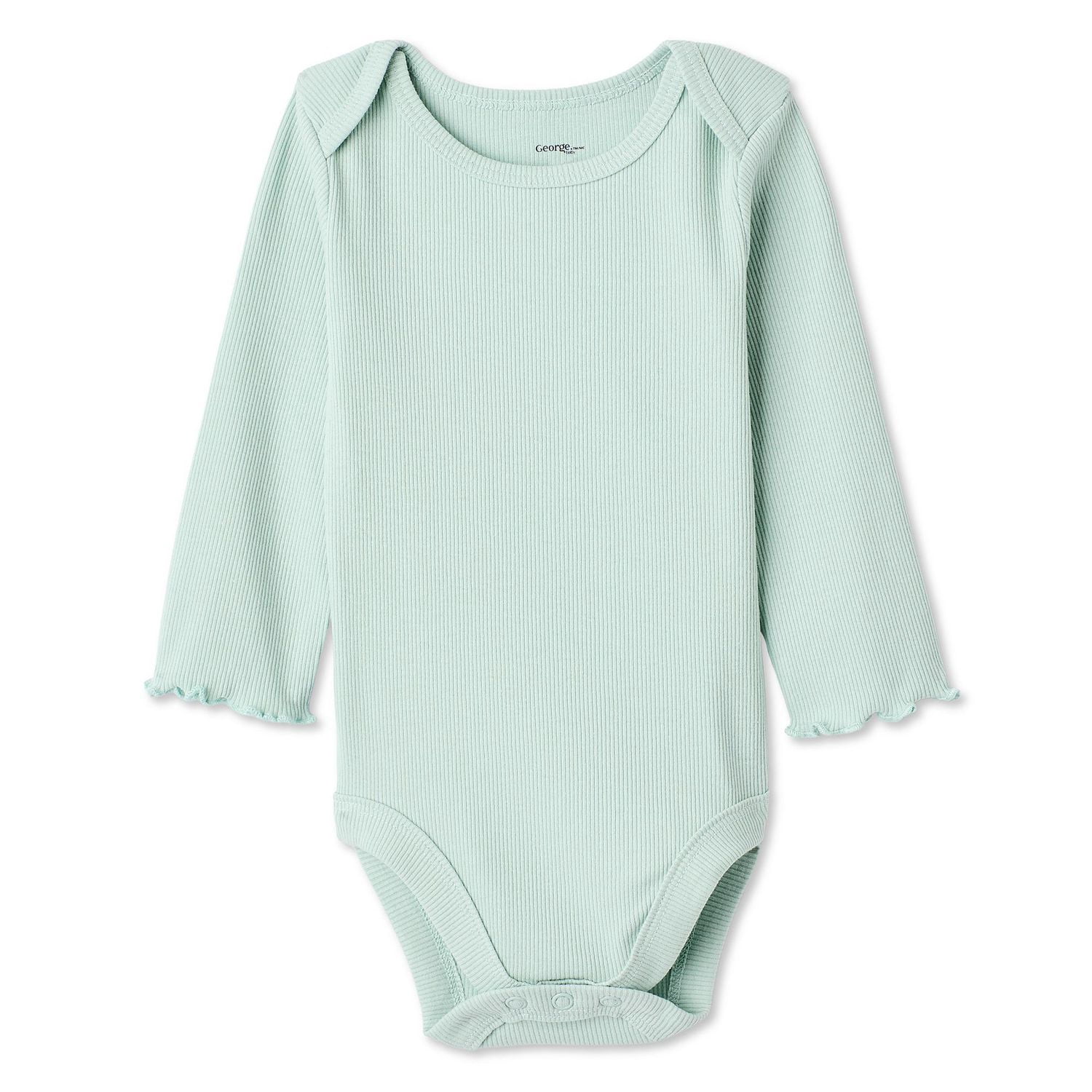 George Baby Girls' Long-Sleeve Bodysuit