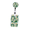 thumbnail image 1 of Bunblic Support d'Identité avec Pince Rétractable Motif Floral Crédit Vertical pour Employé de Bureau Accessoires Légers A, 1 of 8