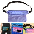 thumbnail image 1 of ziyahi Swimming Waterproof Pouch Dry Bag with Adjustable Waist Strap Blue, 1 of 8
