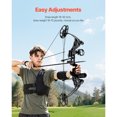 thumbnail image 4 of KFFKFF Compound Bow Archery, Adjustable 19-30 in Draw Length Compound Bow Package for Beginner, 19-70 Lbs Draw Weight Archery Bows and Arrow Set, 4 of 9