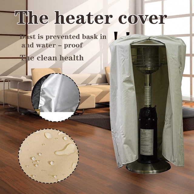 Vaidha Housse de Protection Robuste pour Chauffage de Jardin et Patio Extérieur contre la Saleté