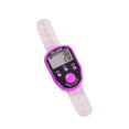 thumbnail image 1 of pitrice Mini Stitch Marker Row Fingertip Counter with LED Light LCD Electronic Digital Display Tally Timing for Golf Knitting Weave Rose Red 4.5*3.5*1.2cm, 1 of 9