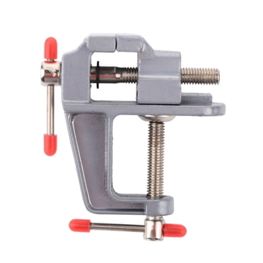 Mini Étau de Table Plat Pince à Étau de Banc Outil Portable Manuel pour Bricolage Bijoux Menuiserie Sculpture Fraisage Étau (30MM/ 5881)