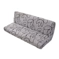 thumbnail image 1 of Lipstore Stretch Elastic Armless Couch Cover Folding Futon Slipcover Home Decor (Only Cover), 1 of 12