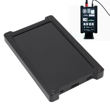 Écran Secondaire d'Ordinateur de 7 Pouces, Affichage Clair Prêt à l'Emploi, Écran LCD Flexible pour Jeux, Boîtier en Alliage d'Aluminium pour le Jeu et le Travail