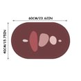 thumbnail image 2 of Boovnll Bathroom Rugs, Absorbent Thicken Non-Slip Backing Super Absorbent Floor Mat, Bathroom Absorbent and Quick-Drying Carpet Floor Mats, Door Bathroom Non-Slip Floor Mats, Bath Mat, 2 of 2