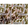 thumbnail image 4 of oneOone Cotton Poplin Fabric Triangle & Line Geometric Decor Fabric Printed BTY 56 Inch Wide, 4 of 4