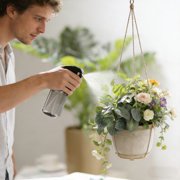 MTBLYS Indoor Watering Can Compact Pressurized Sprinkler 300Ml Plastic Spray Bottle Fine Mist for Small Plants Home Garden Use