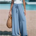 thumbnail image 2 of Women Pants Bell Bottoms Multi Colored Slim Trousers Ladies Work Leggings, 2 of 3