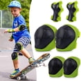 thumbnail image 1 of 6 In 1 Protective Gear Knee Pads Set For Kids Knee And Elbow Pads, Czzoypi 6 In 1 Protective Gear, 1 of 1