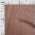 thumbnail image 2 of oneOone Viscose Chiffon Red Fabric Floral Craft Projects Decor Fabric Printed By The Yard 42 Inch Wide, 2 of 5