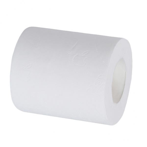 Luzkey 5xHome Hotel 4 Ply Bathroom Toilet Paper Bulk Roll Wood Pulp Bath Tissue White
