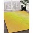 thumbnail image 3 of Ahgly Company Tapis de Transition Carré Lavable en Machine Jaune Canari, 6 Pieds Carré, 3 of 7