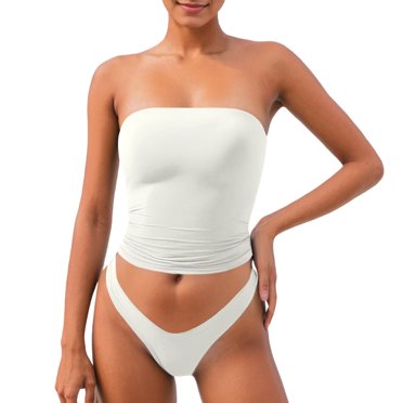 Débardeur Basique pour Femmes Sans Manches pour Usage Quotidien Confortable Doux Été Superposition Bustier Couleur Unie