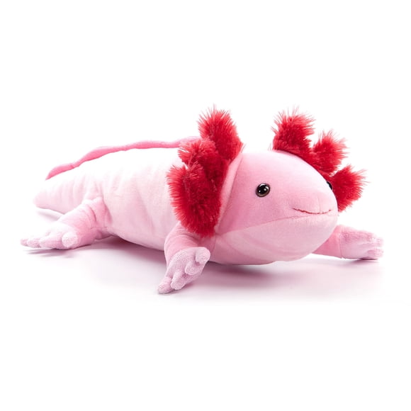 The Petting Zoo Peluche Axolotl Animal en Peluche Cadeaux pour Enfants Onez Sauvage Animaux de la Vie Marine Salamandre Axolotl Jouet en Peluche 14 Pouces