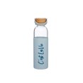 thumbnail image 1 of Mainstays 18oz Blue Glass water bottle, 1 of 2