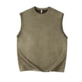 thumbnail image 1 of Timegard Tank Tops Men Plus Size Crewneck Sleeveless Comfy Tee Shirts Casual Solid Color Tops Fashion, 1 of 2