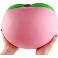 thumbnail image 3 of 10 inch Jumbo Squishies, Large Peach Squishies, Birthday Gift for Kids, Giant Slow Rising Simulation Cute Fruit Squeeze Toy for Collection, Decorative Props, Stress Relief, 3 of 4