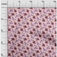thumbnail image 2 of oneOone Cotton Poplin Light Pink Fabric Floral Craft Projects Decor Fabric Printed By The Yard 56 Inch Wide, 2 of 4