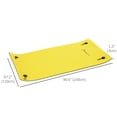 thumbnail image 2 of Soozier 7.5x4ft Floating Mat Water Carpet for Pool, Lake, Island, Yellow, 2 of 9