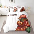 thumbnail image 2 of YST Ensemble de Literie Citrouille 7 Pcs pour Enfants, Très Grand Lit, Vert Orange, 2 of 4