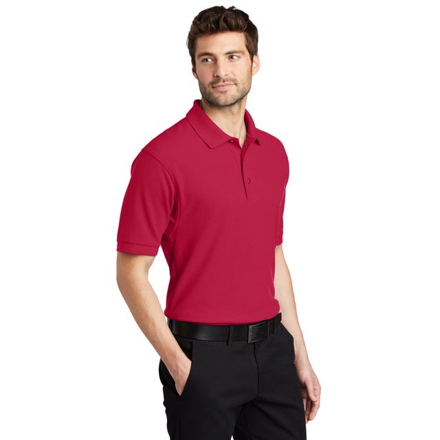 Port Authority Polo Toucher Soie