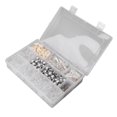 thumbnail image 2 of Hair Dreadlocks Ring Alloy Vintage Multi Shape DIY Reusable Large Hole Hair Braid Pendants Jewelry, 2 of 14