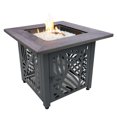 thumbnail image 1 of Endless Summer Lindsey Table de Foyer au Gaz LP Imprimée UV Carrée 30 Pouces pour Extérieur, 1 of 12