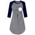 thumbnail image 1 of Jchiup Nuisette de Maternité Décontractée pour Allaitement Tenue de Nuit, 1 of 6