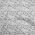 thumbnail image 1 of oneOone Cotton Poplin Gray Fabric Abstract Floral Sewing Material Print Fabric By The Yard 56 Inch Wide, 1 of 5