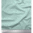 thumbnail image 1 of Soimoi Cotton Poplin Fabric Triangle & Saxophone Musical Instrument Decor Fabric Printed Yard 42 Inch Wide, 1 of 3